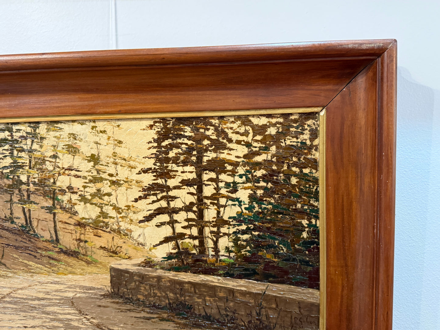 Chemin forestier au lever du jour – Par P.Gobert