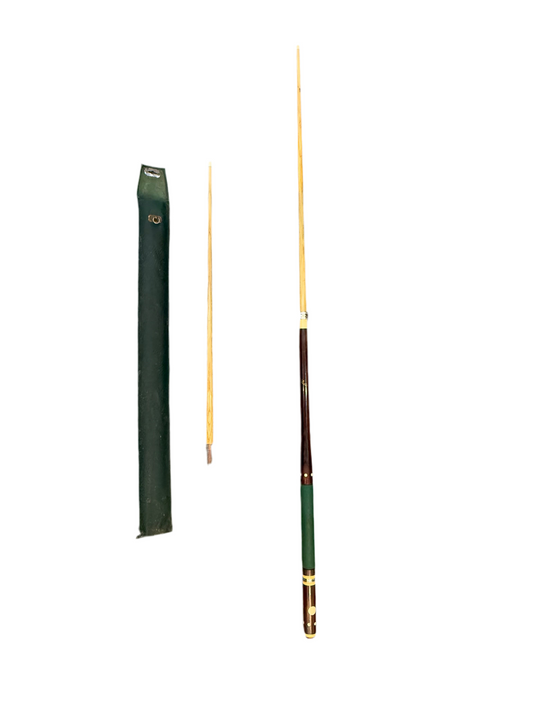 Queue de billard ancienne “Le Parisien” - Bois et cuir avec étui