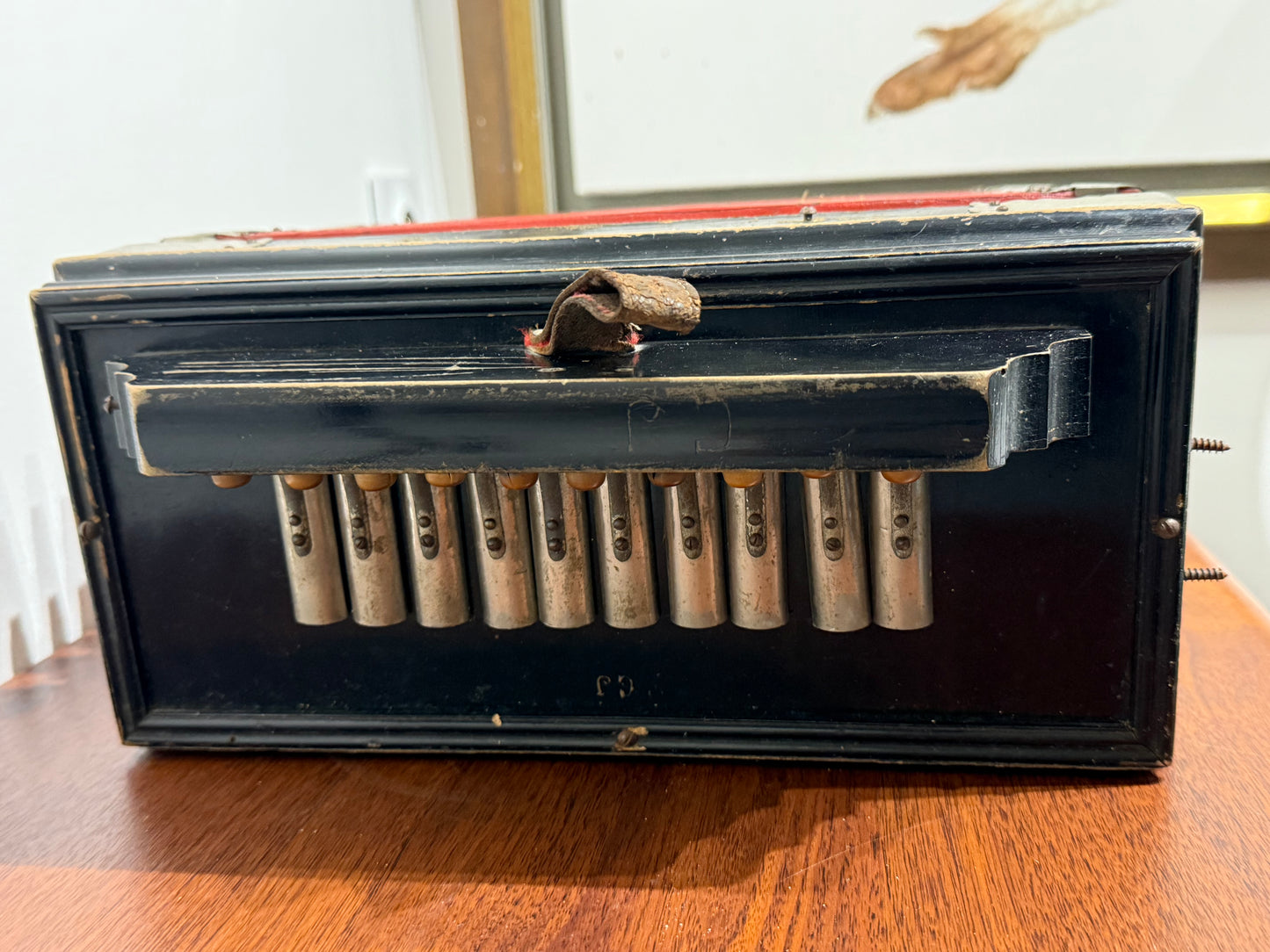 Accordéon Diatonique Ancien (vers 1880-1910) - Maison E. Monichon, Paris