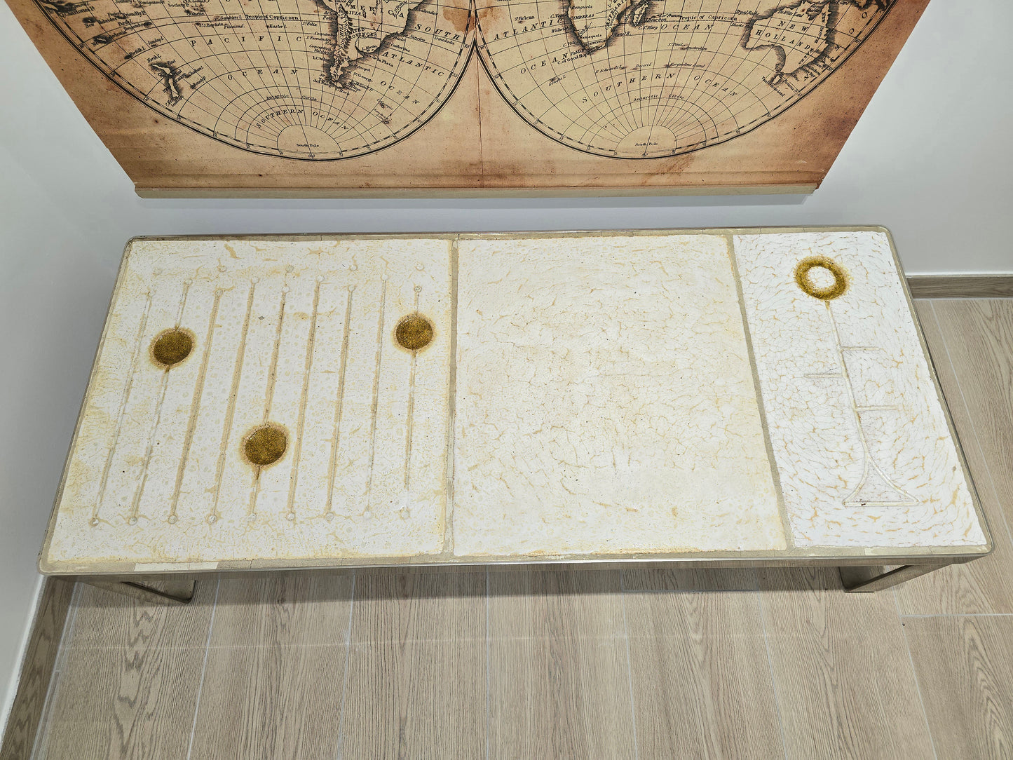 Table basse céramique émaillé Jean Gregorieff