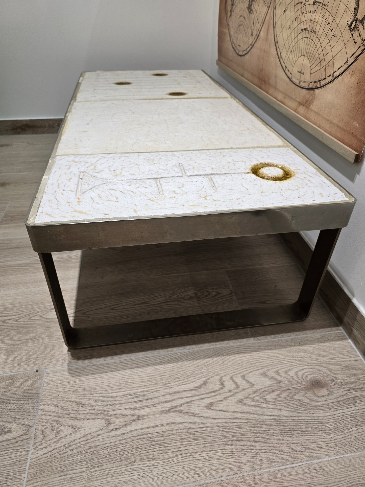 Table basse céramique émaillé Jean Gregorieff