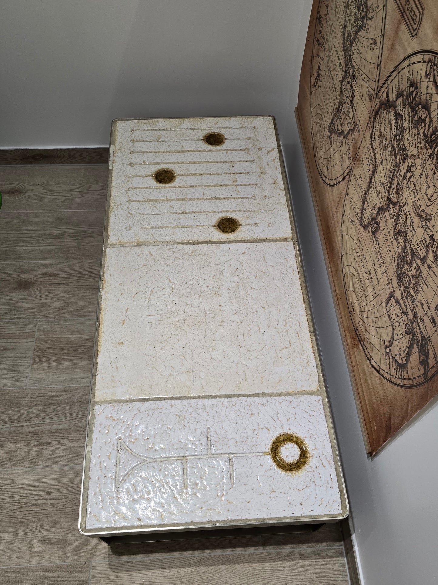 Table basse céramique émaillé Jean Gregorieff