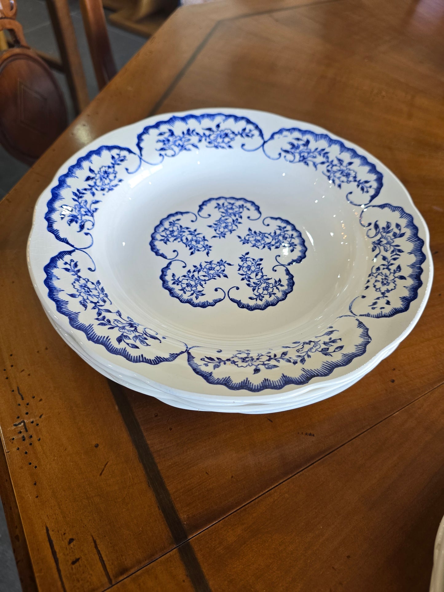 6 assiettes 4 assiettes à soupe digoin Cordoue