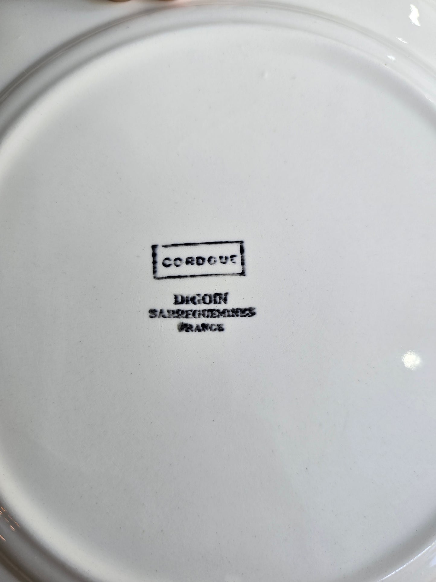 6 assiettes 4 assiettes à soupe digoin Cordoue