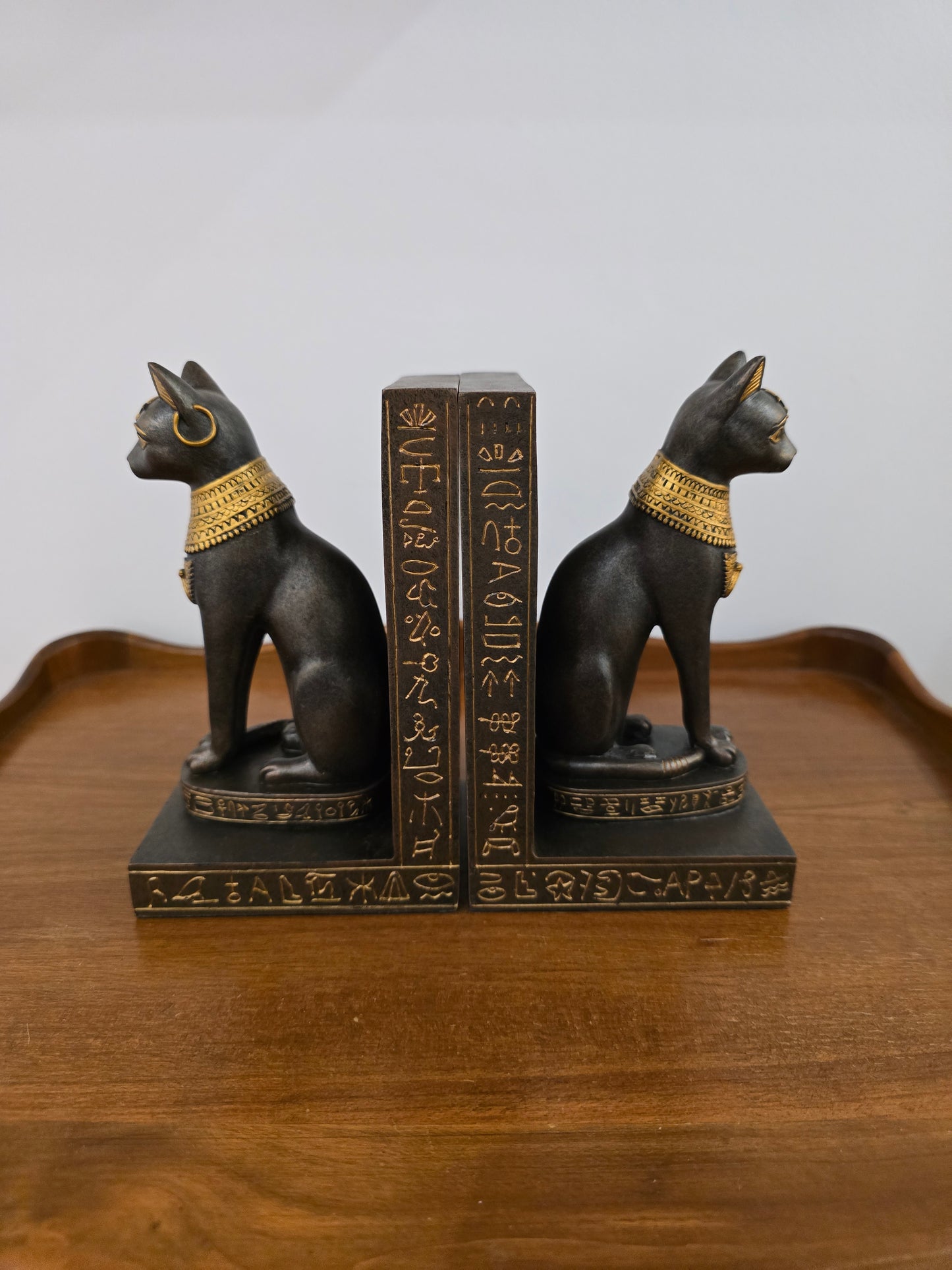 Serre livre chat égyptien
