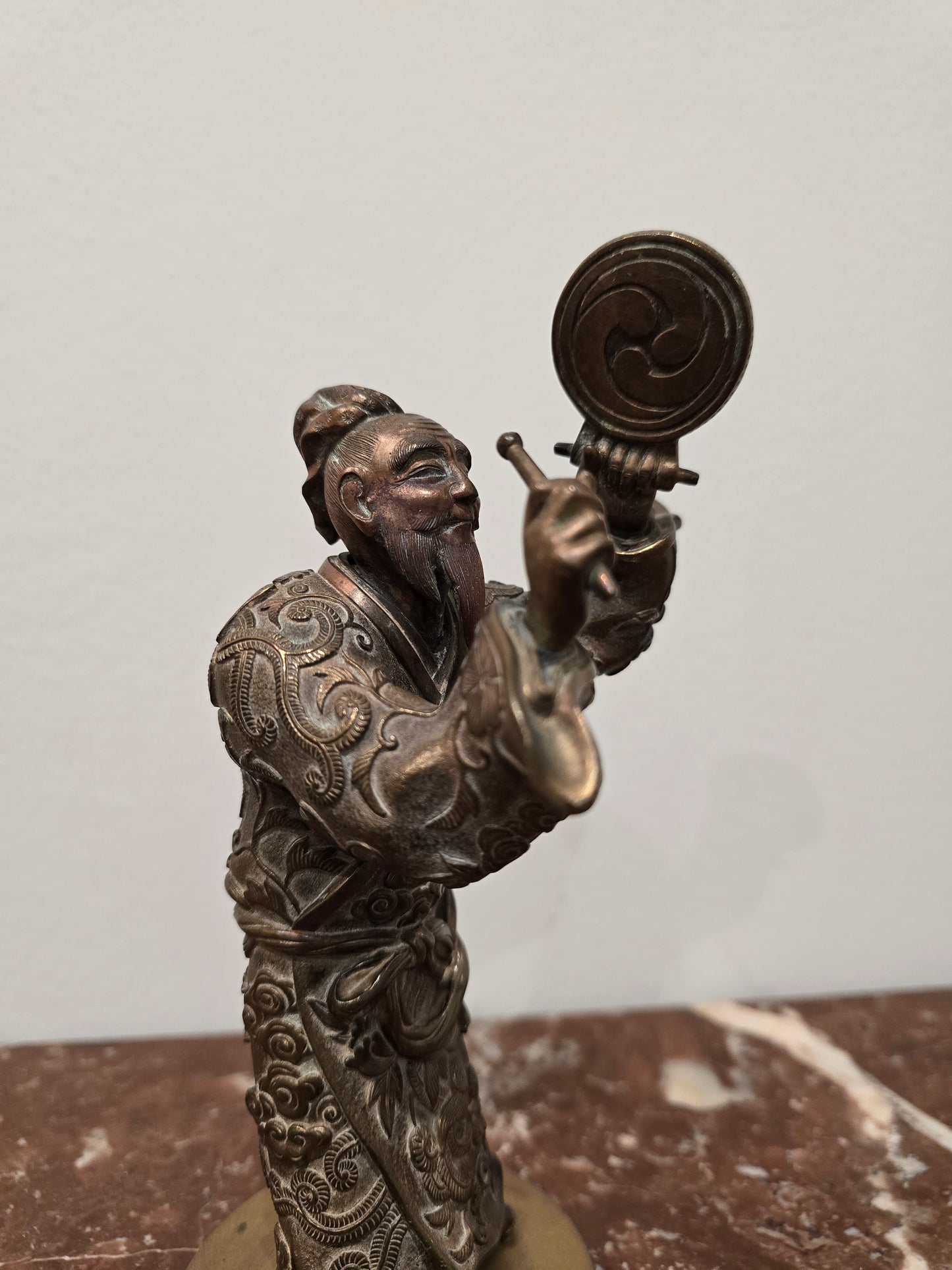 Statuette chinoise en bronze