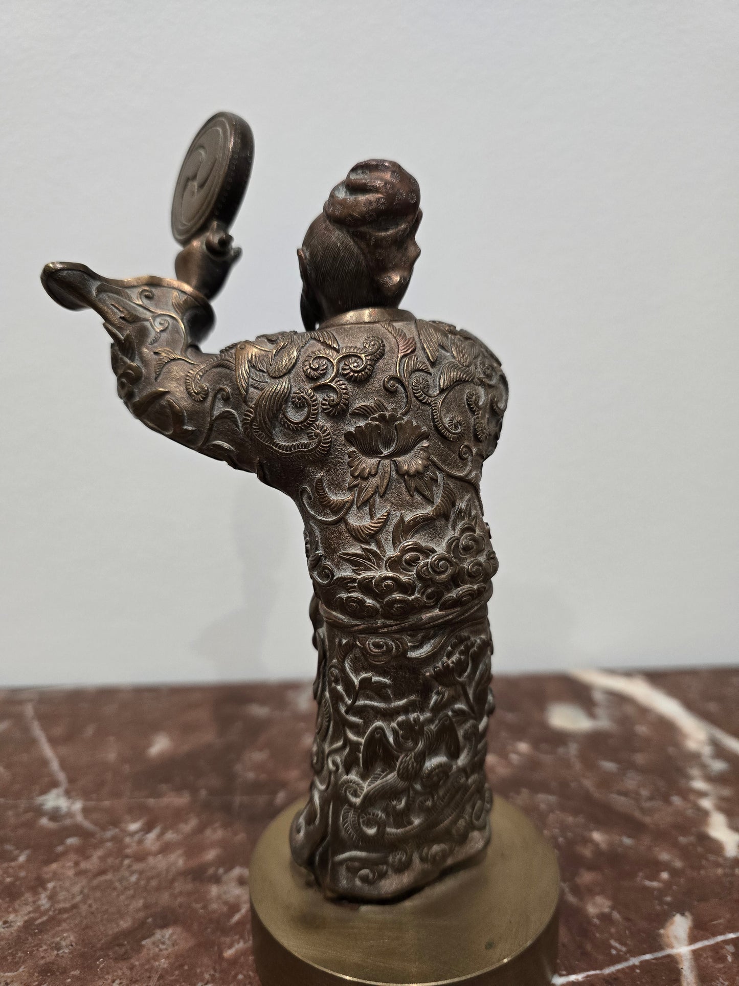 Statuette chinoise en bronze