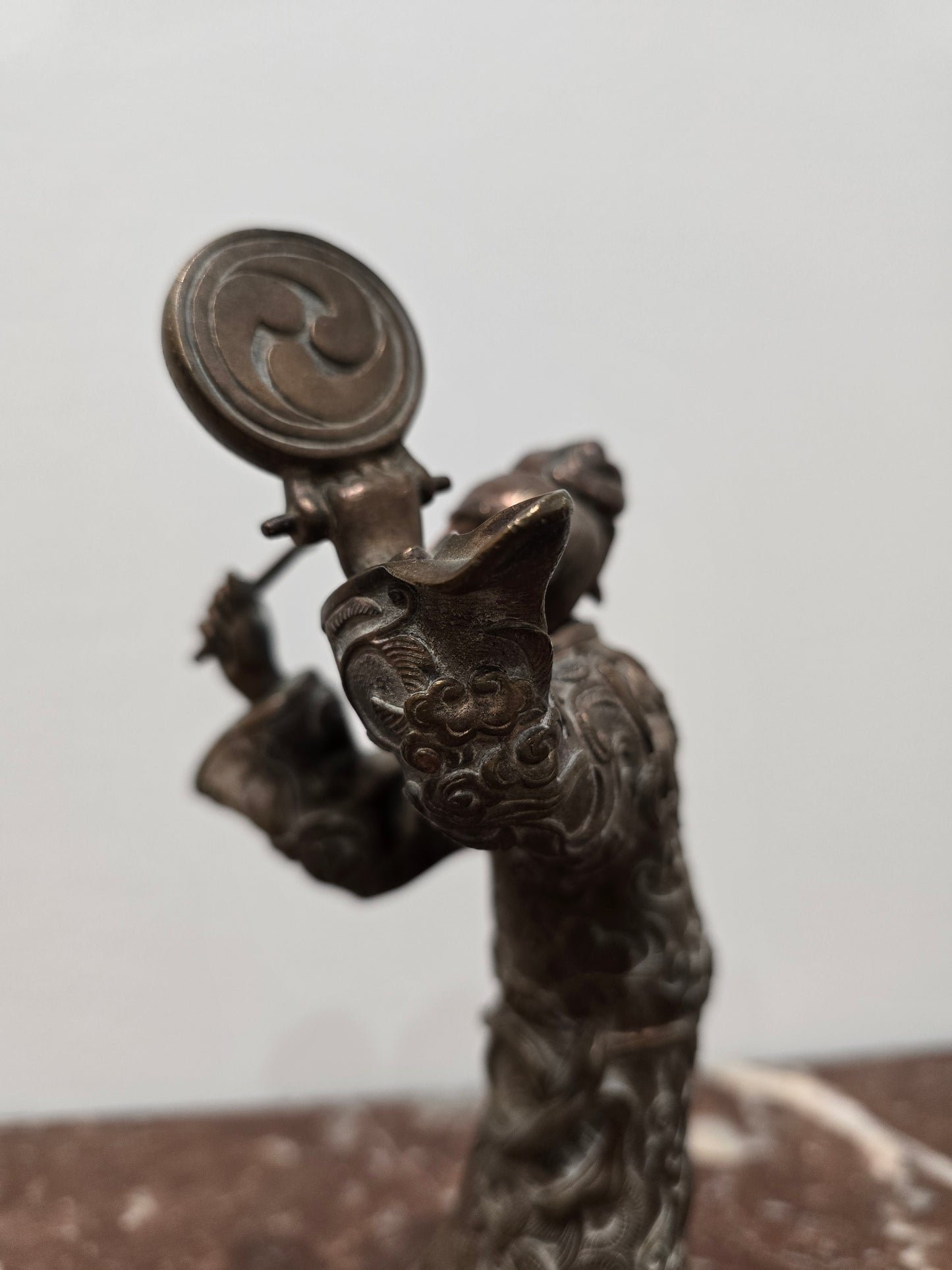 Statuette chinoise en bronze