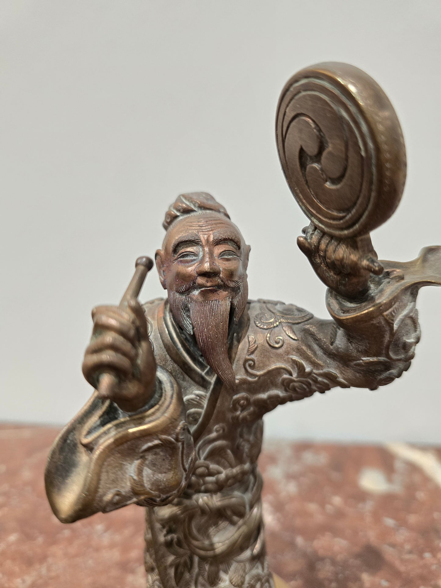 Statuette chinoise en bronze