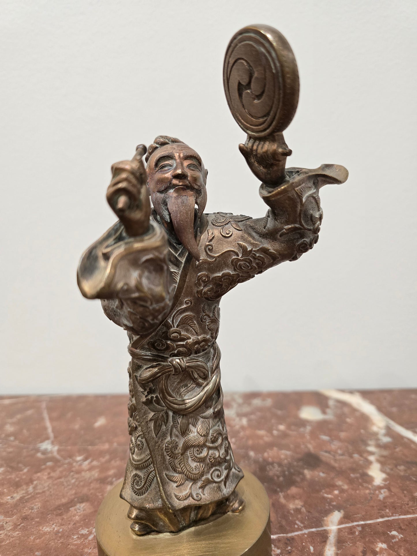 Statuette chinoise en bronze