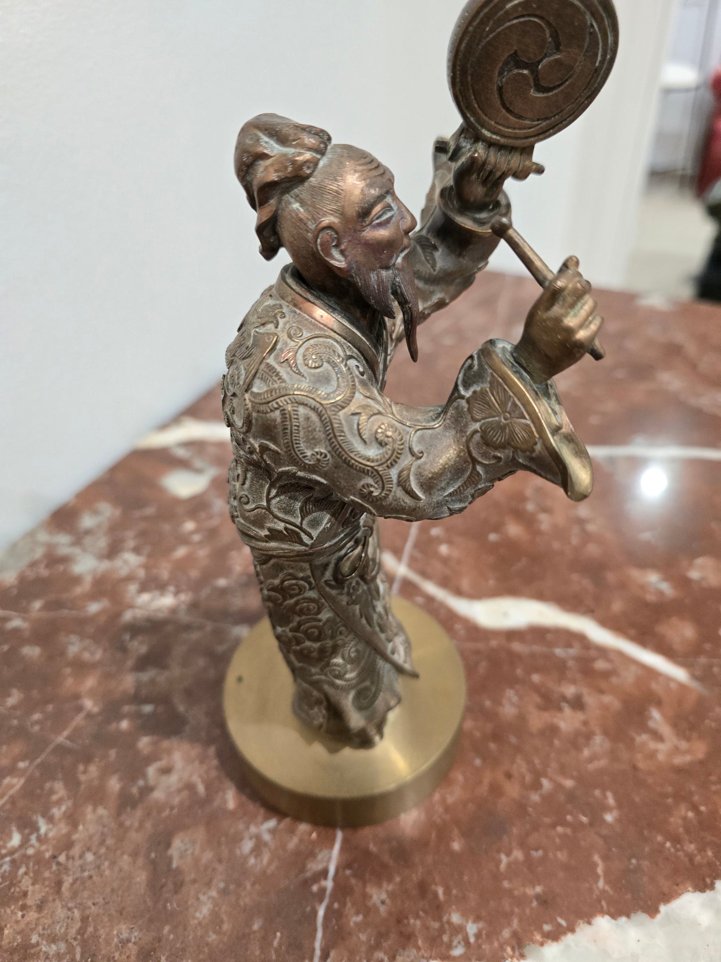Statuette chinoise en bronze