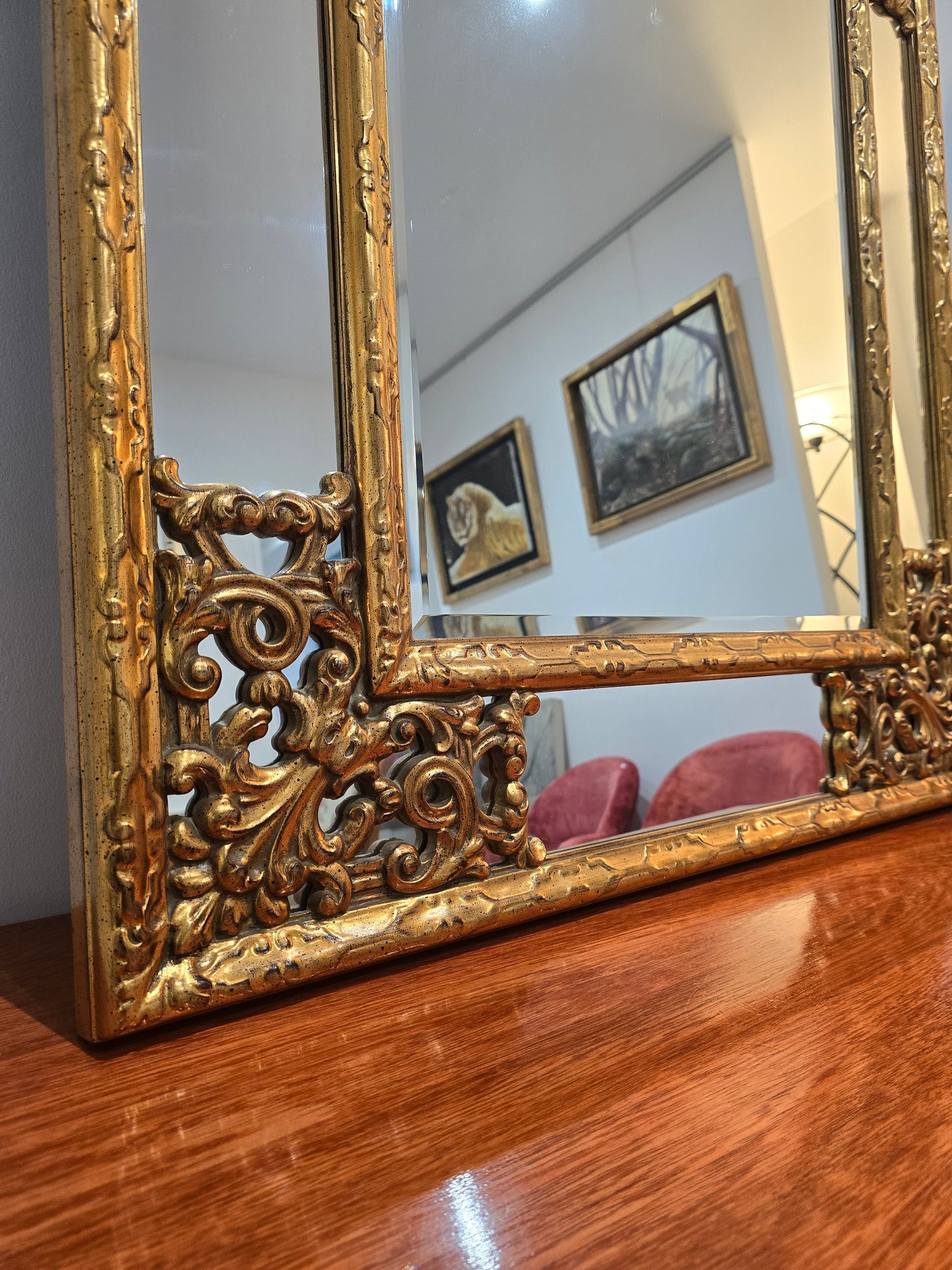 Grand Miroir doré