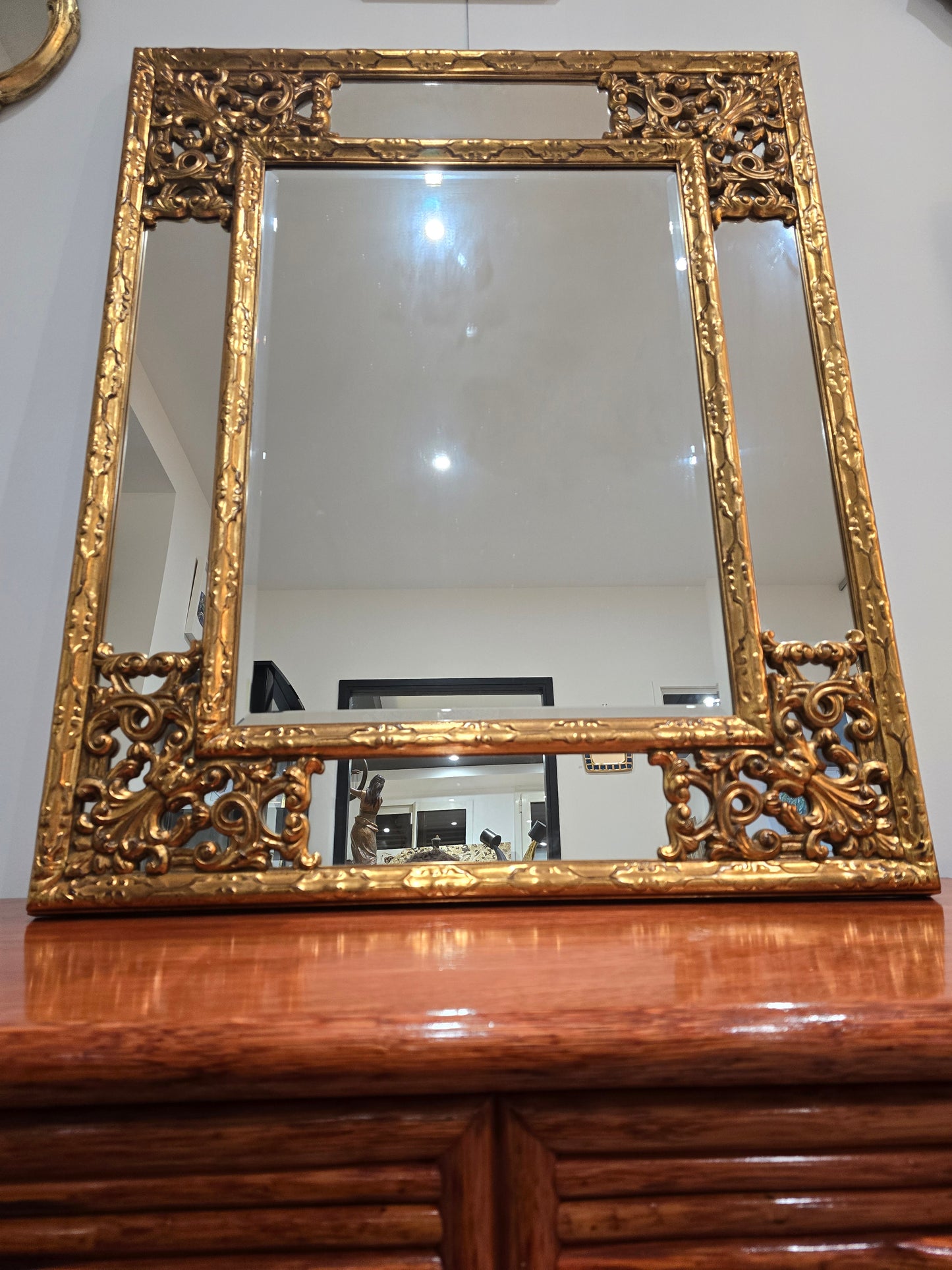 Grand Miroir doré