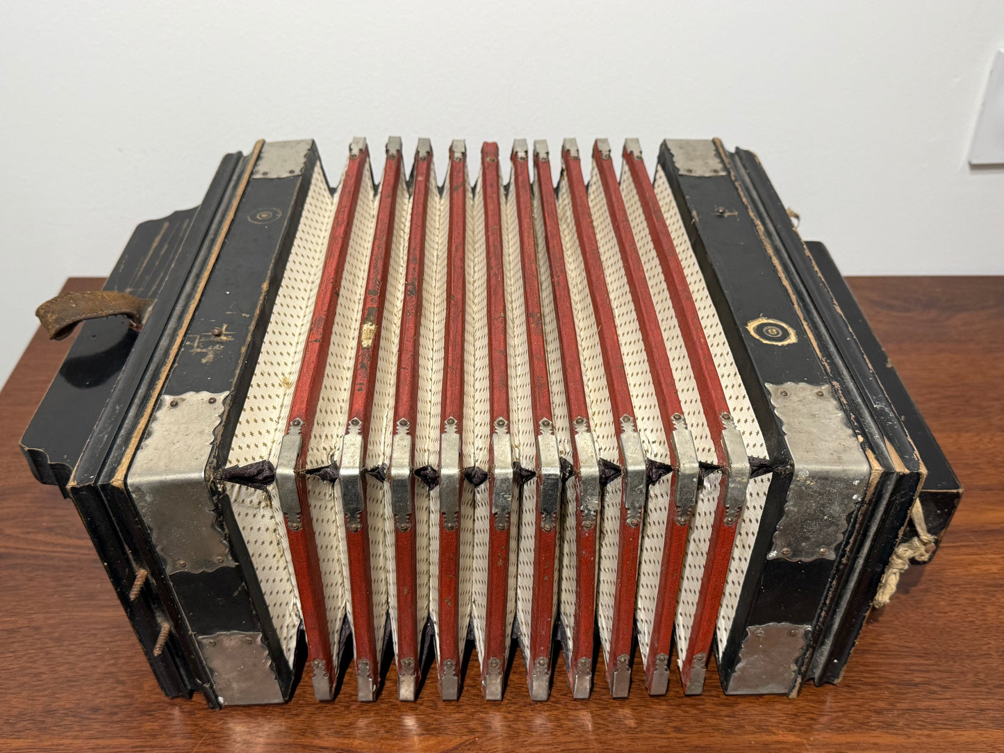 Accordéon Diatonique Ancien (vers 1880-1910) - Maison E. Monichon, Paris