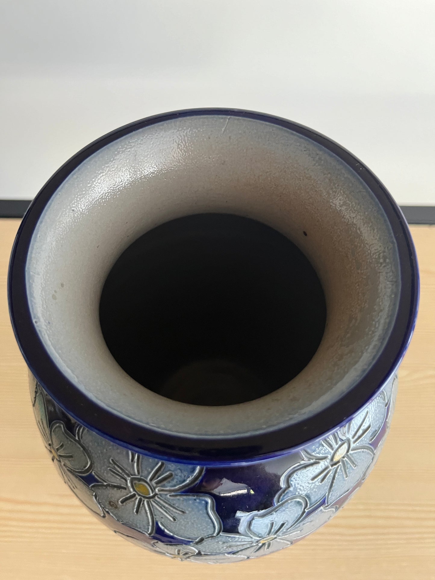 Vase en Grès bleu Betschdorf Schmitter