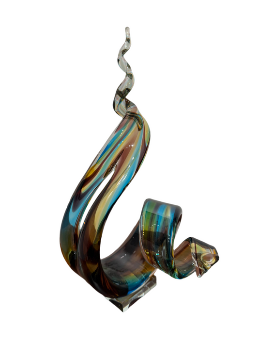 Sculpture verre artisanale