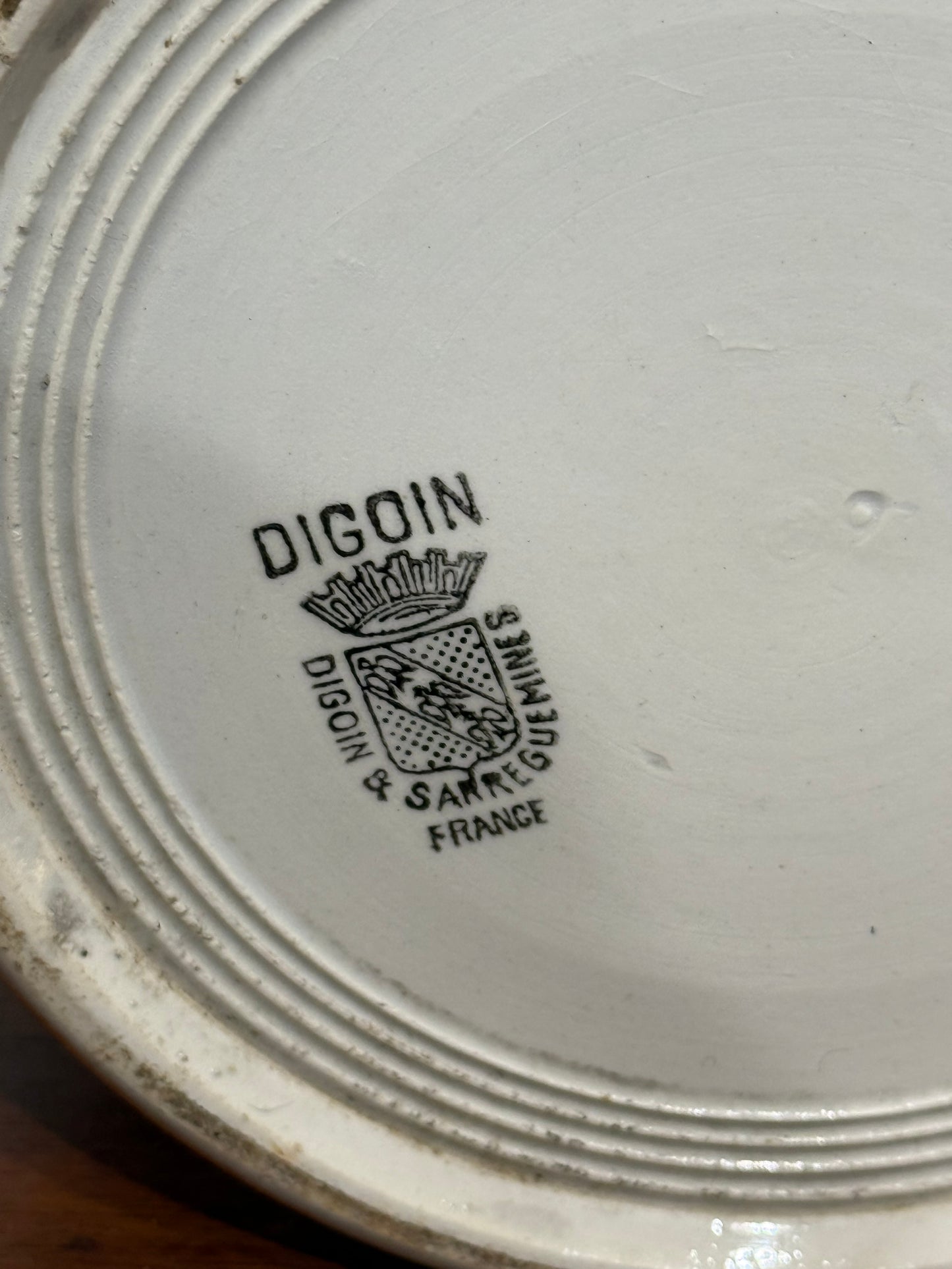 Pichet en Grès Émaillé à Pois - Digoin & Sarreguemines (Années 1920-1930)