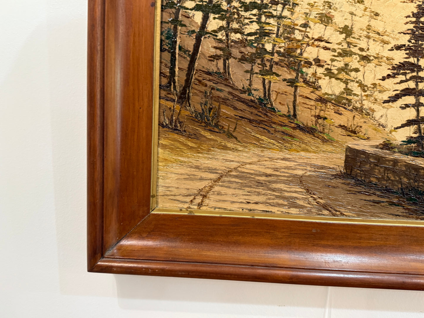 Chemin forestier au lever du jour – Par P.Gobert