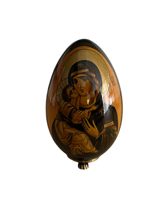 Œuf icône de Russie peint à la main