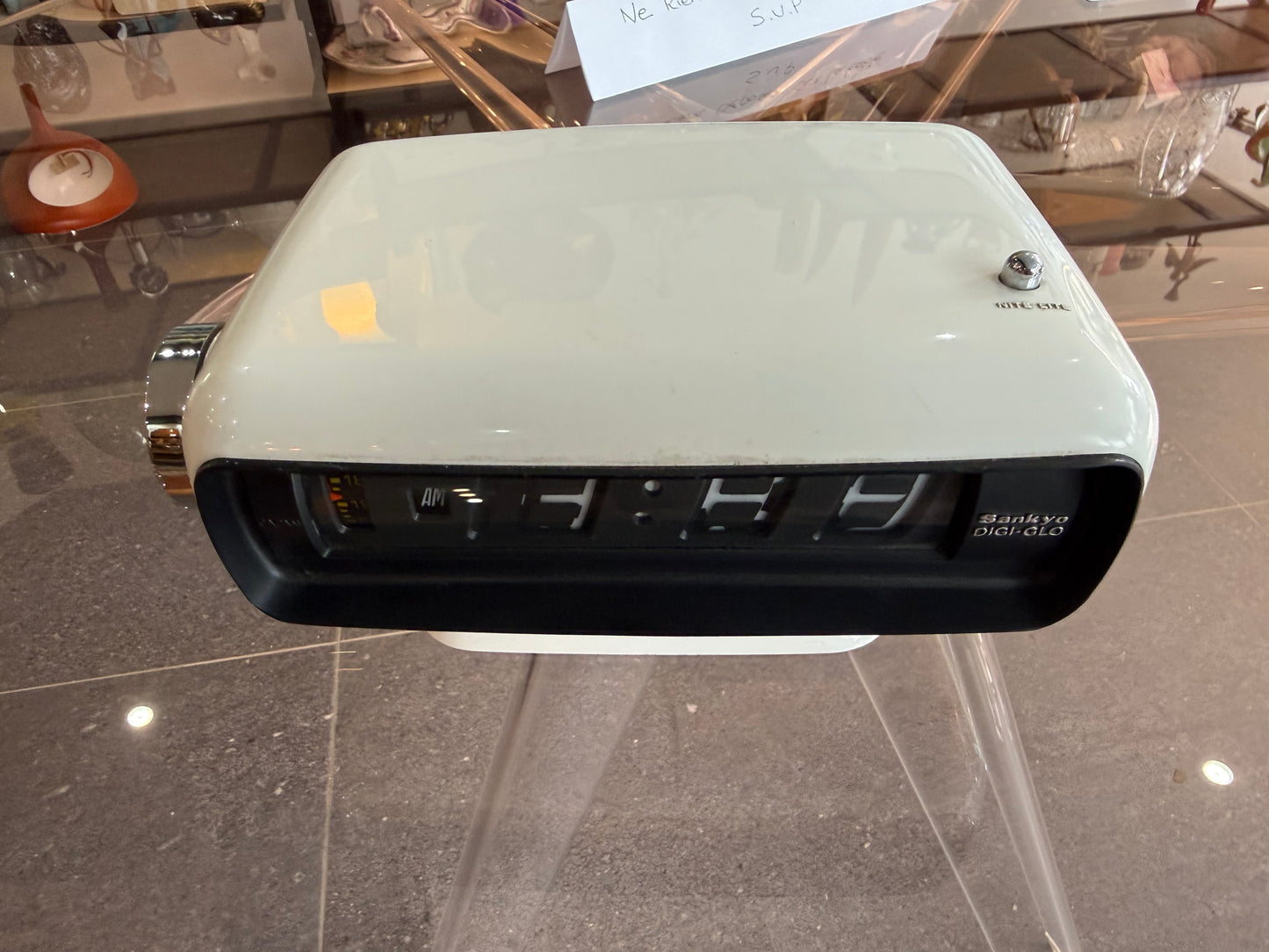 Horloge à palettes vintage Sankyo DIGI-GLO – Japon, années 1970