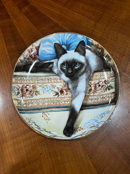 Assiette en porcelaine fine édition limitée by Daphne Baxter