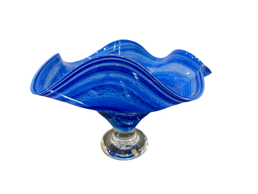 Coupe en cristal soufflé - Cristallerie “Pierre de Lune”