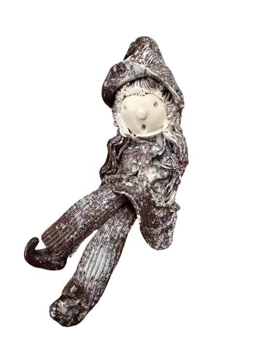 Sculpture en terre cuite signé