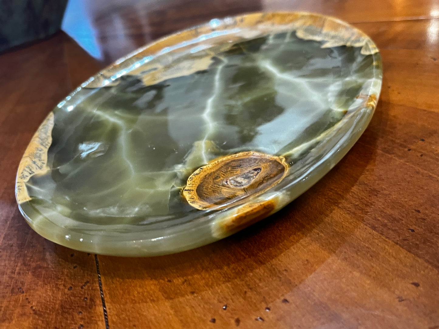 Plat vintage en onyx