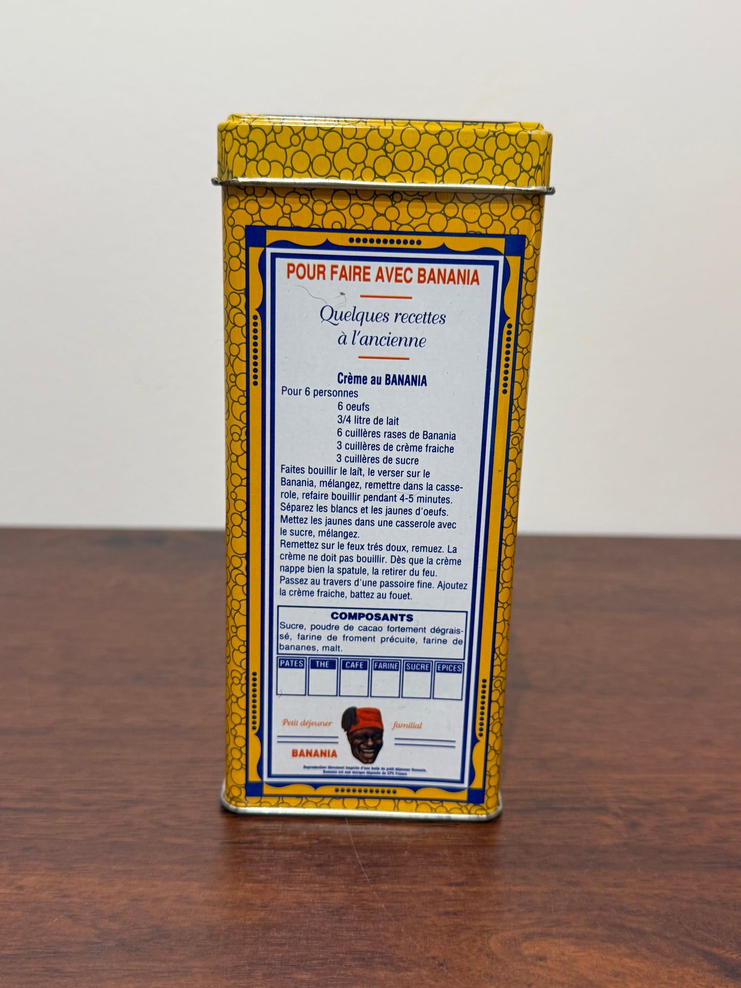 Service en faïence Banania – Éditions Clouet (2004)