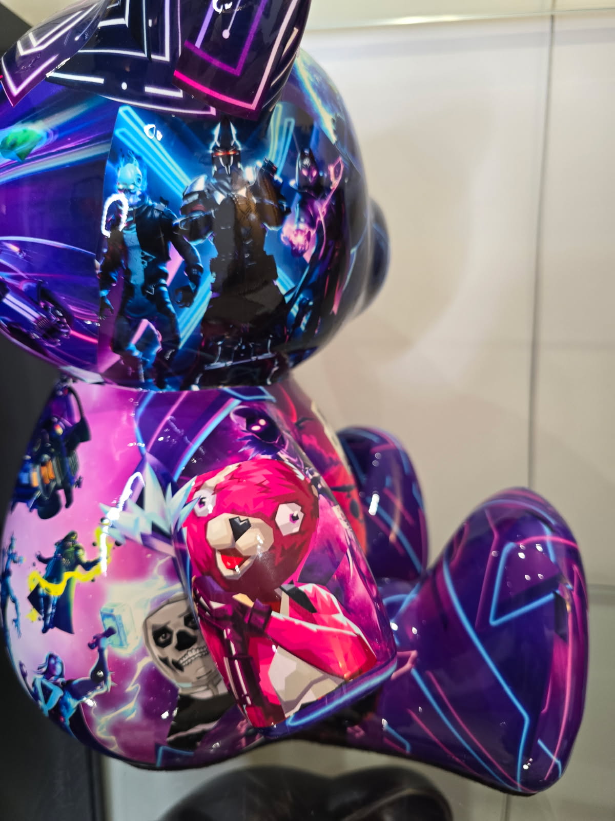 Teddy Bear Fortnite – Édition limitée 4/26 – Résine covering - 35 cm