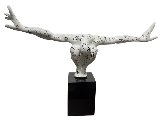 Sculpture homme street art