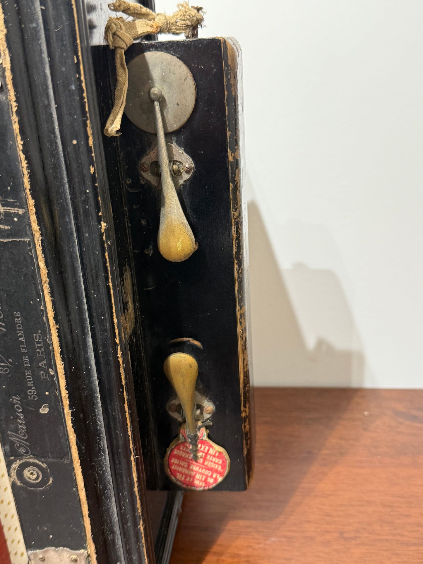 Accordéon Diatonique Ancien (vers 1880-1910) - Maison E. Monichon, Paris