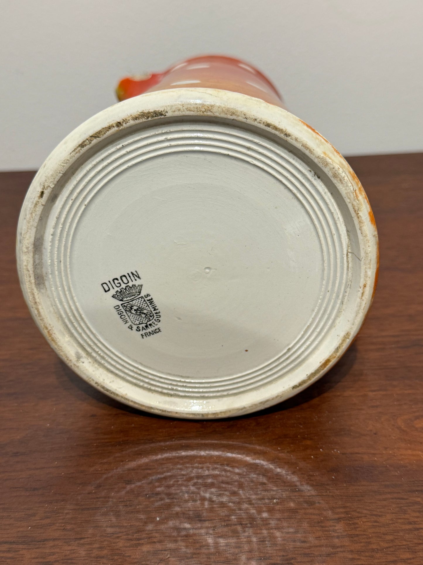 Pichet en Grès Émaillé à Pois - Digoin & Sarreguemines (Années 1920-1930)