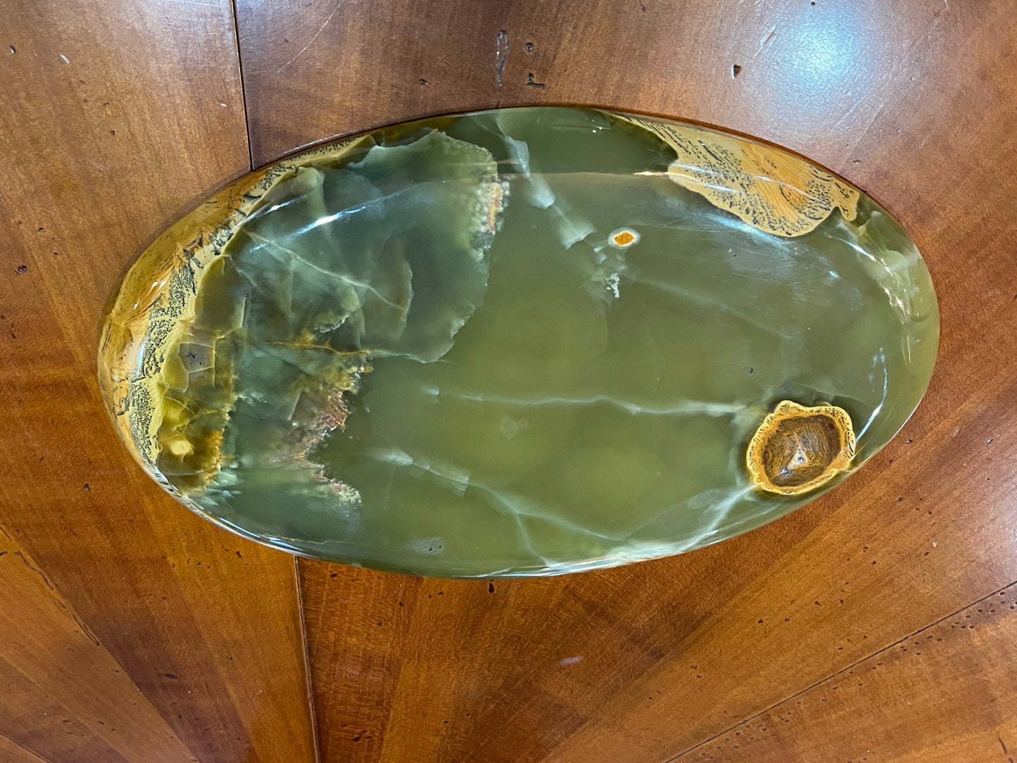 Plat vintage en onyx