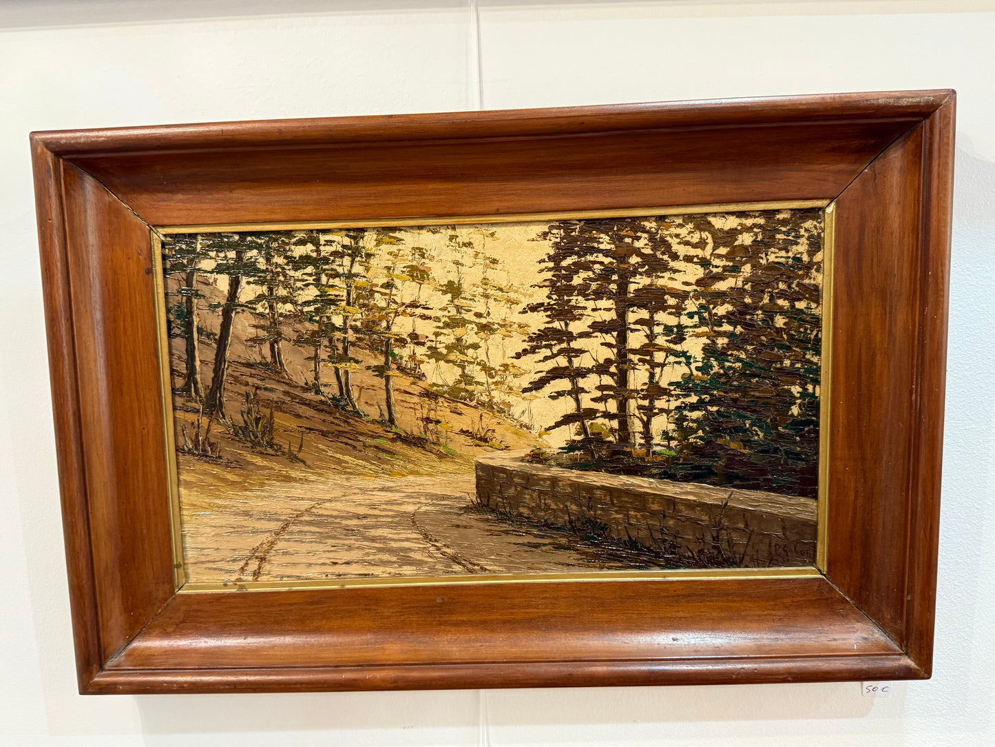 Chemin forestier au lever du jour – Par P.Gobert