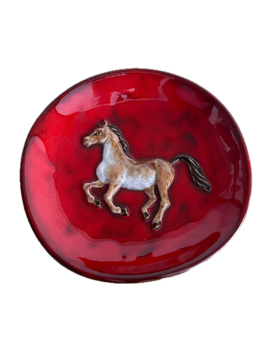 Assiette décorative signé Conrad Paris