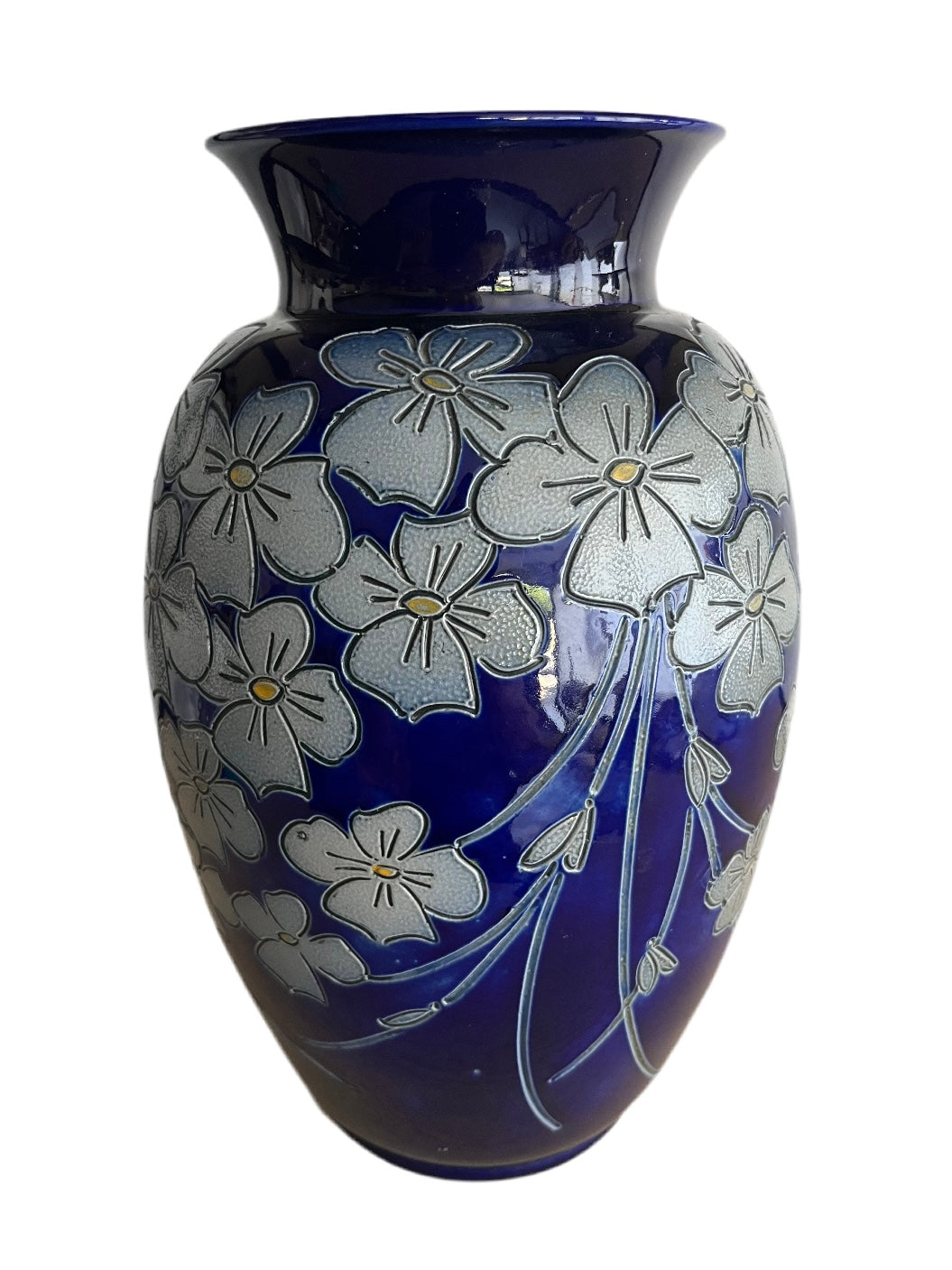 Vase en Grès bleu Betschdorf Schmitter