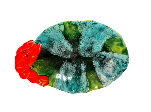 Vide poche/ Beurrier/ plat Signé Sagam Albertville