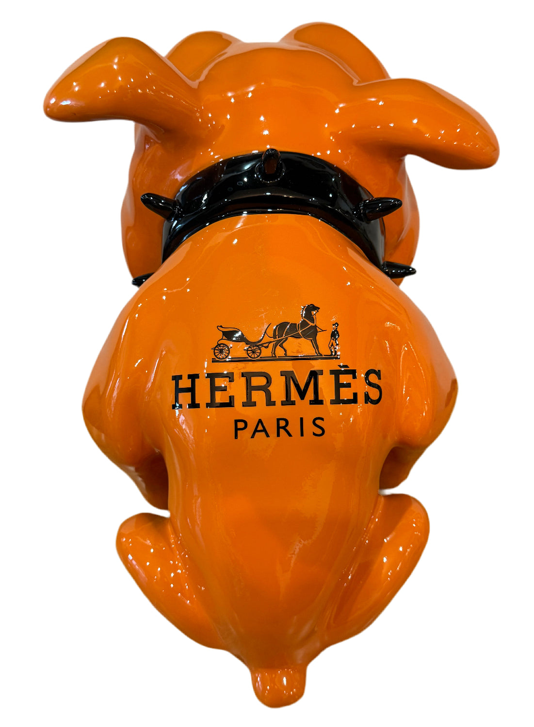 Bulldog Hermès – Naor – Édition limitée 2/26 – H 35 x L 46