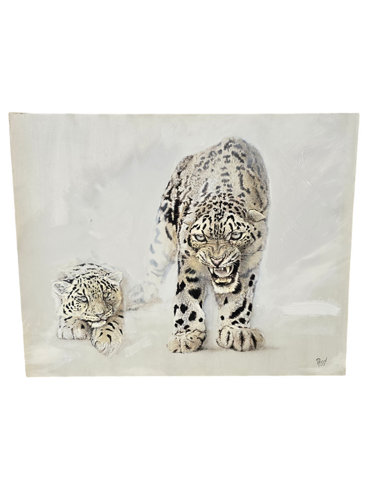 Tableau Léopards des neiges - GR