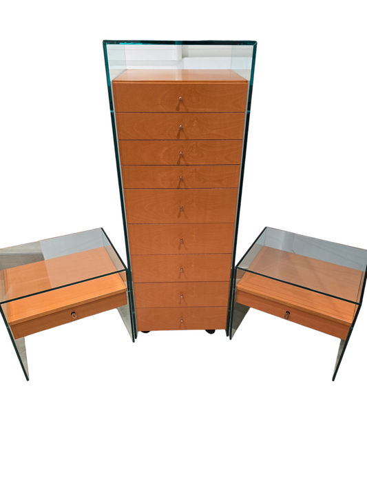 Ensemble Chiffonier et 2 chevets Artelano