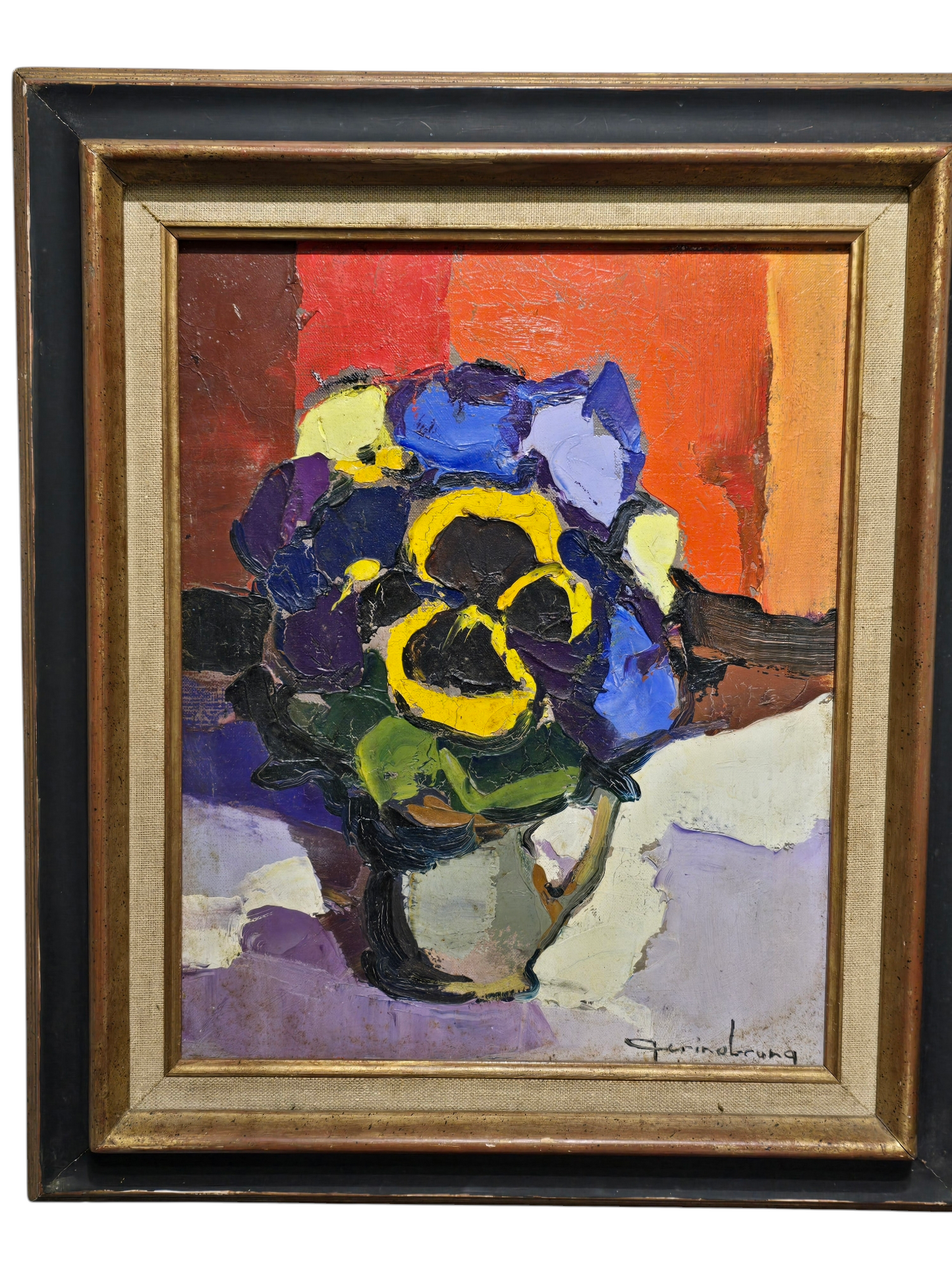 Tableau "pensees" B.PERINO