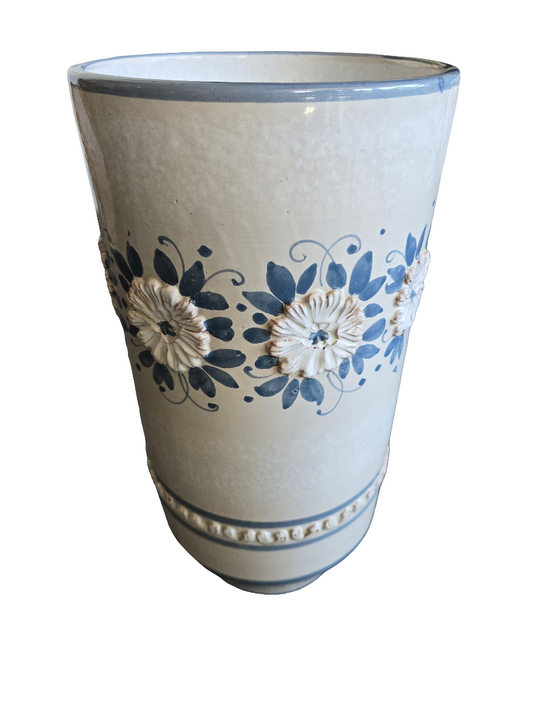 Grand pot de fleur vintage