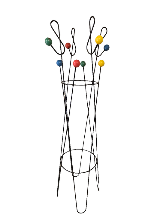 Porte manteau 'clé de sole' par roger feraud 50’s