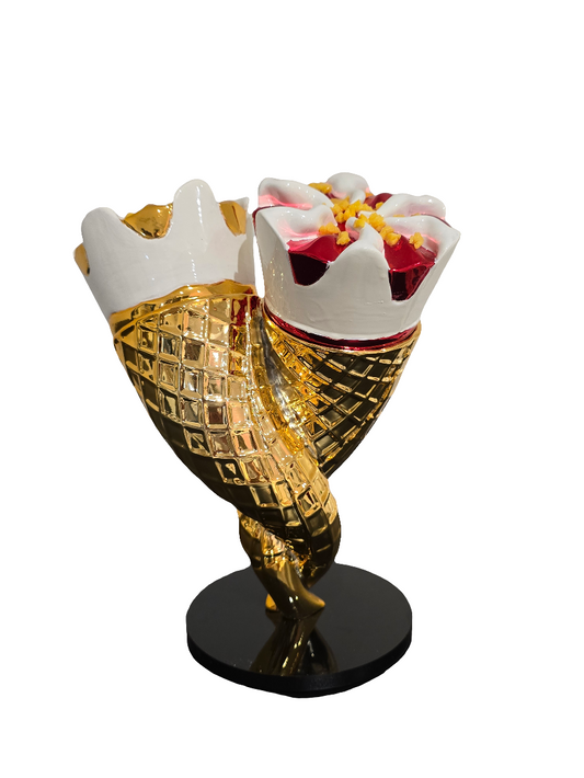 Sculpture résine Sagrasse "forever"