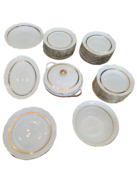Service porcelaine de Sologne "model archevêque 2