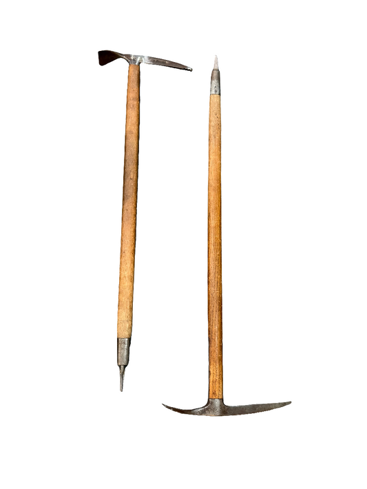 Lot de Deux Piolets Vintage – Chamonix, France