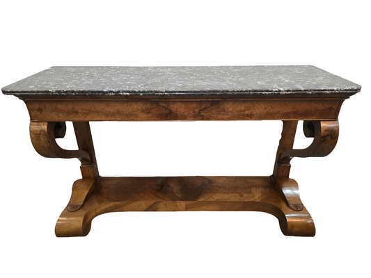 Console en marbre epoque restauration