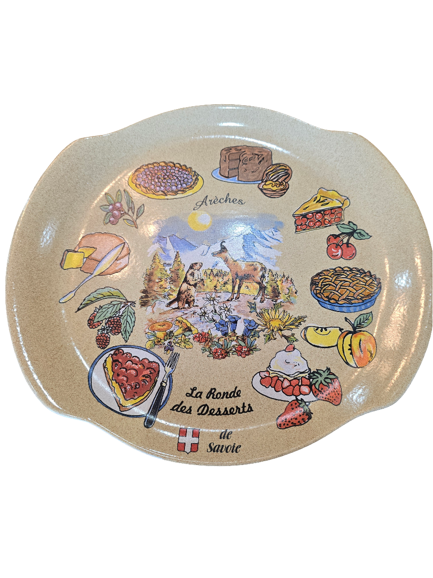 Plat à dessert savoyard