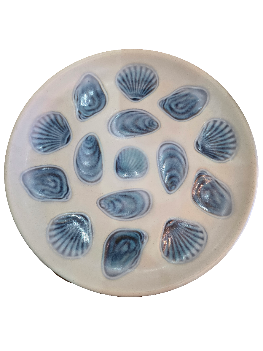 Service à huître Elchinger France 13pieces